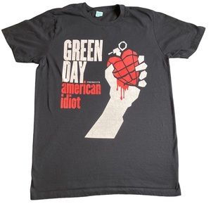 Green Day American Idiot Short Sleeve T-Shirt Medium